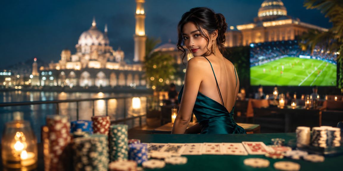 Penonton bola sepak di Putrajaya menggunakan bonus untuk pertaruhan sukan dalam talian
